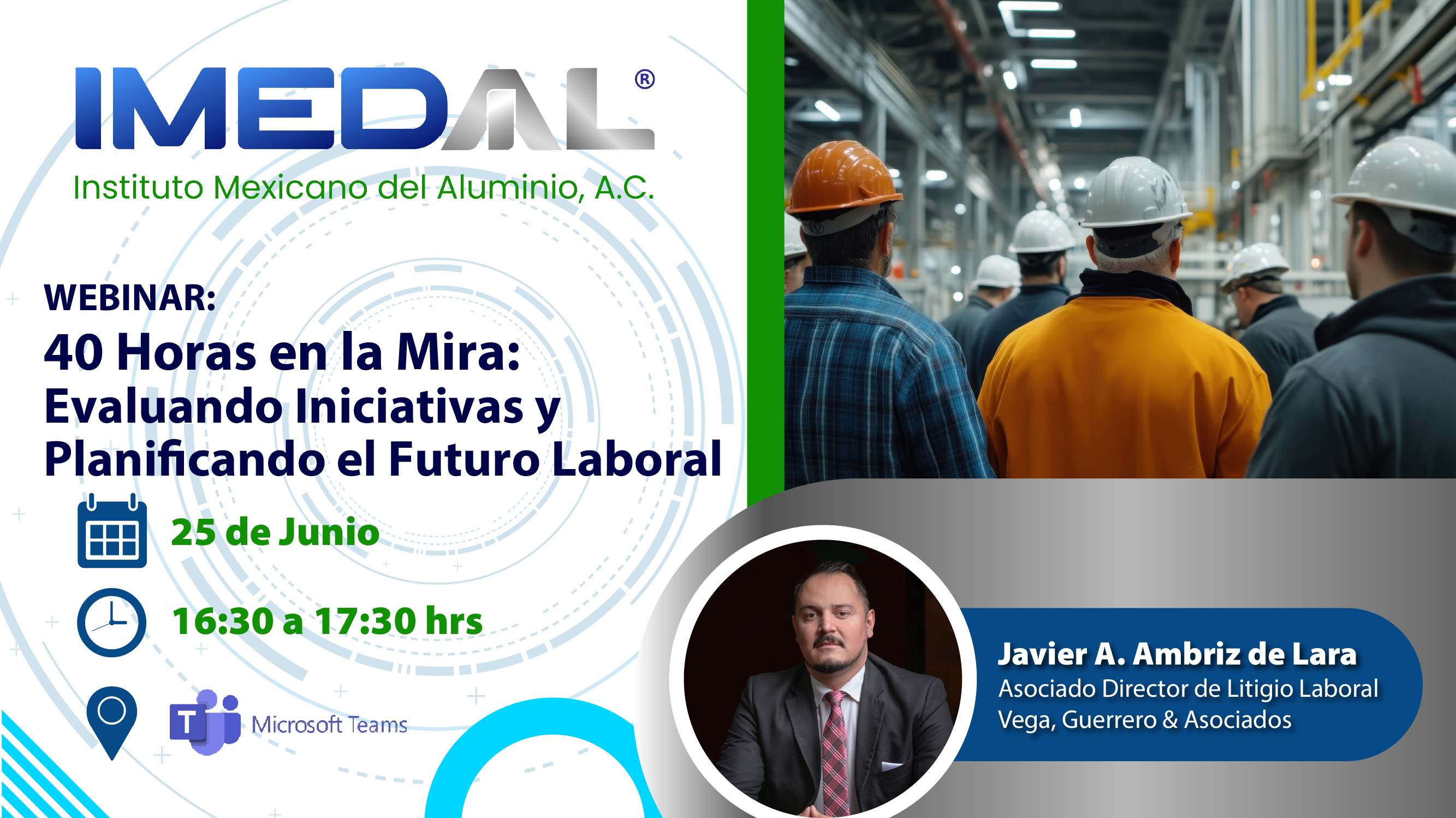 Webinar: 40 Horas en la Mira: Evaluando Iniciativas y Planificando el Futuro Laboral